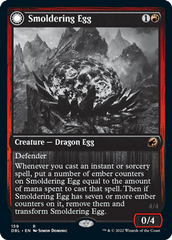 Smoldering Egg // Ashmouth Dragon [Innistrad: Double Feature] MTG Single Magic: The Gathering  | Multizone: Comics And Games