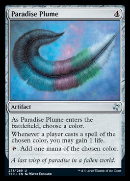 Paradise Plume [Time Spiral Remastered] MTG Single Magic: The Gathering  | Multizone: Comics And Games