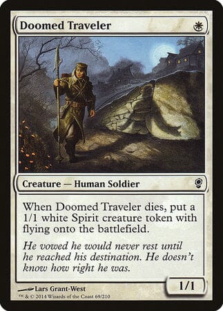 Doomed Traveler [Conspiracy] MTG Single Magic: The Gathering  | Multizone: Comics And Games