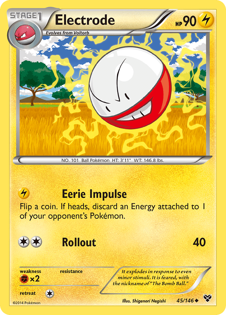 Electrode (45/146) [XY: Base Set] Pokemon Single Pokémon  | Multizone: Comics And Games