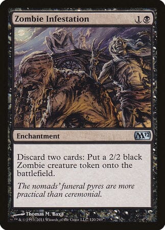 Zombie Infestation [Magic 2012] MTG Single Magic: The Gathering  | Multizone: Comics And Games