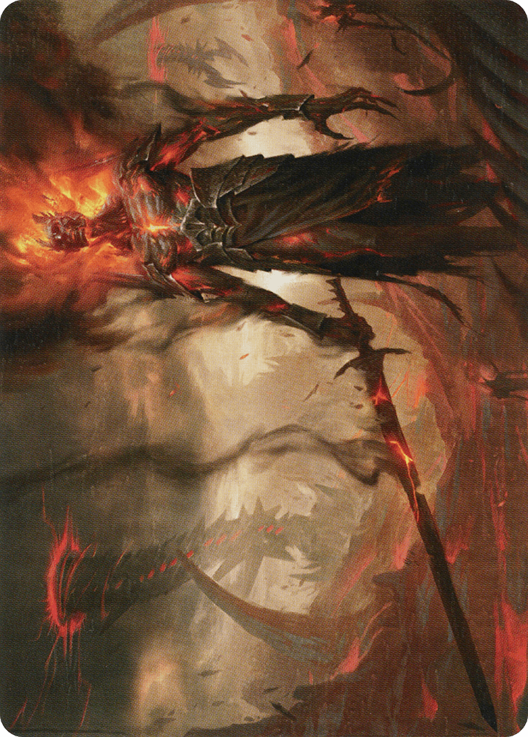 Ashen Reaper Art Card [March of the Machine Art Series] MTG Single Magic: The Gathering  | Multizone: Comics And Games