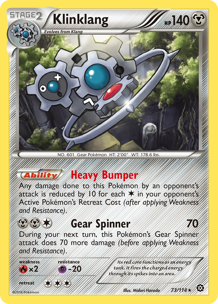 Klinklang (73/114) [XY: Steam Siege] Pokemon Single Pokémon  | Multizone: Comics And Games