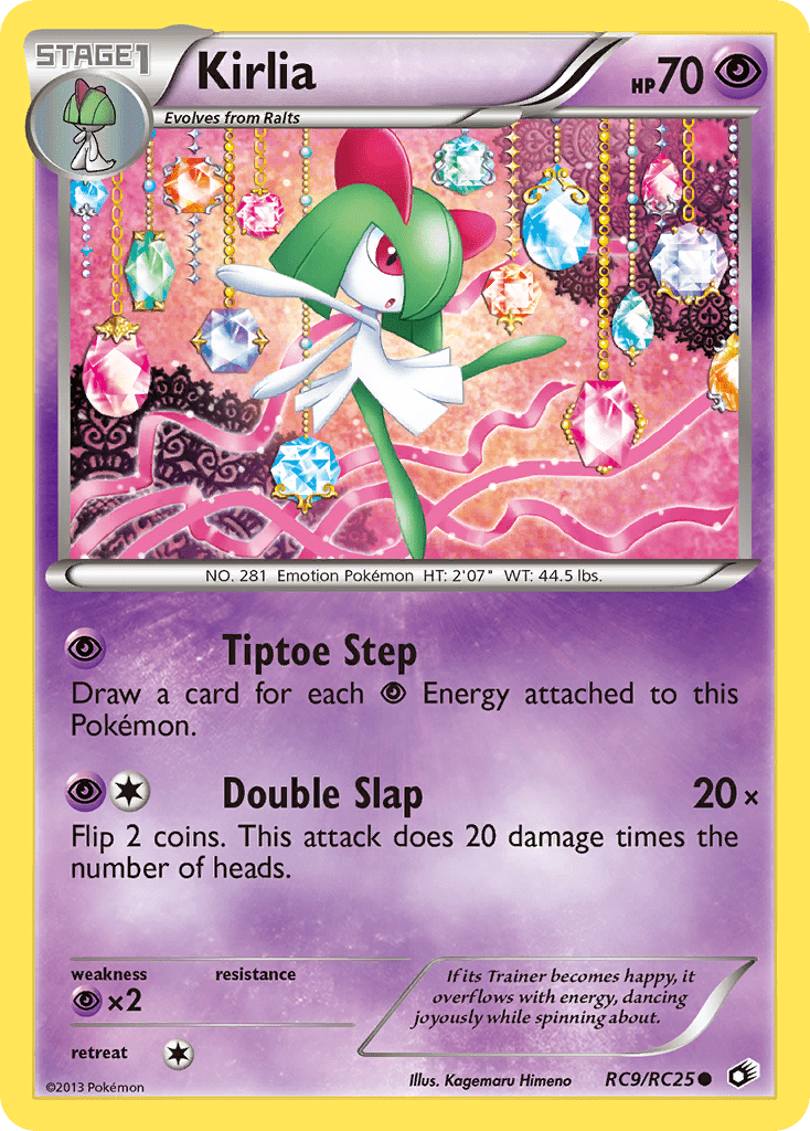 Kirlia (RC9/RC25) [Black & White: Legendary Treasures] Pokemon Single Pokémon  | Multizone: Comics And Games