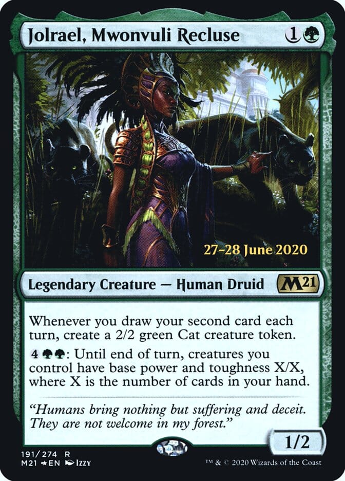 Jolrael, Mwonvuli Recluse [Core Set 2021 Prerelease Promos] MTG Single Magic: The Gathering  | Multizone: Comics And Games