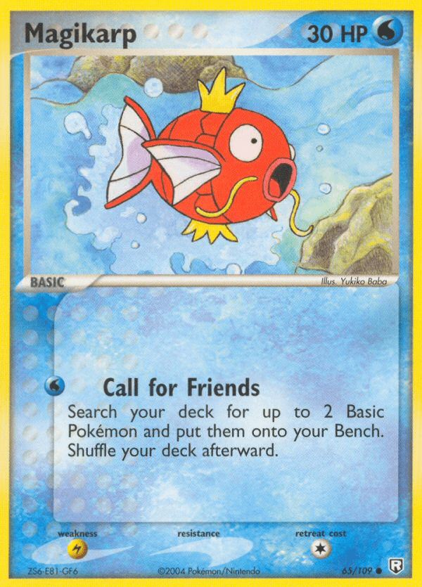Magikarp (65/109) [EX: Team Rocket Returns] Pokemon Single Pokémon  | Multizone: Comics And Games
