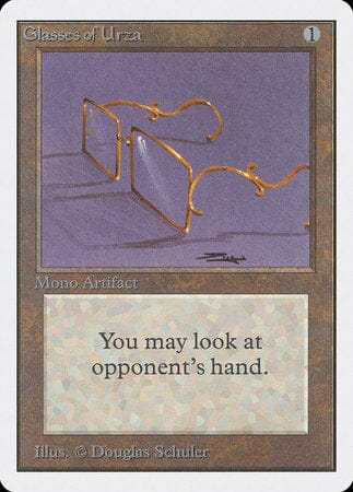 Glasses of Urza [Unlimited Edition] MTG Single Magic: The Gathering  | Multizone: Comics And Games