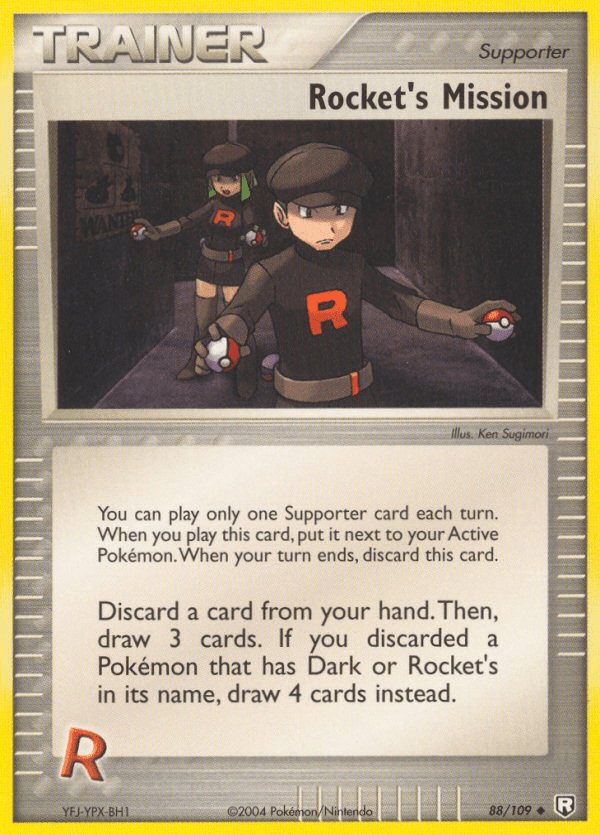 Rocket's Mission (88/109) [EX: Team Rocket Returns] Pokemon Single Pokémon  | Multizone: Comics And Games