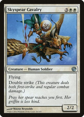 Skyspear Cavalry [Journey into Nyx] MTG Single Magic: The Gathering  | Multizone: Comics And Games