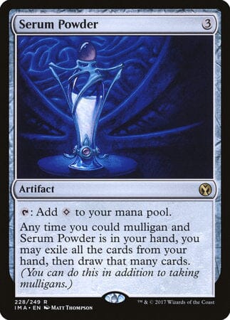 Serum Powder [Iconic Masters] MTG Single Magic: The Gathering  | Multizone: Comics And Games