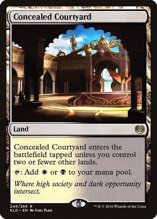 Concealed Courtyard [Kaladesh] MTG Single Magic: The Gathering  | Multizone: Comics And Games