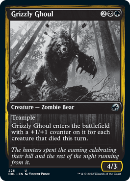 Grizzly Ghoul [Innistrad: Double Feature] MTG Single Magic: The Gathering  | Multizone: Comics And Games
