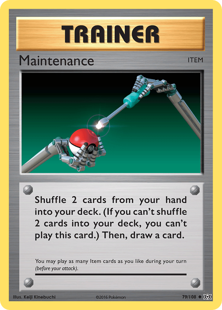 Maintenance (79/108) [XY: Evolutions] Pokemon Single Pokémon  | Multizone: Comics And Games