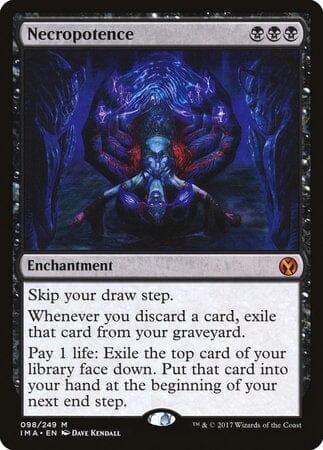 Necropotence [Iconic Masters] MTG Single Magic: The Gathering  | Multizone: Comics And Games
