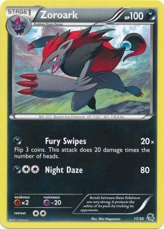 Zoroark (17/30) [Black & White: Trainer Kit - Zoroark] Pokemon Single Pokémon  | Multizone: Comics And Games