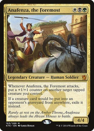 Anafenza, the Foremost [Khans of Tarkir] MTG Single Magic: The Gathering  | Multizone: Comics And Games