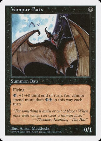 Vampire Bats [Fifth Edition] MTG Single Magic: The Gathering  | Multizone: Comics And Games