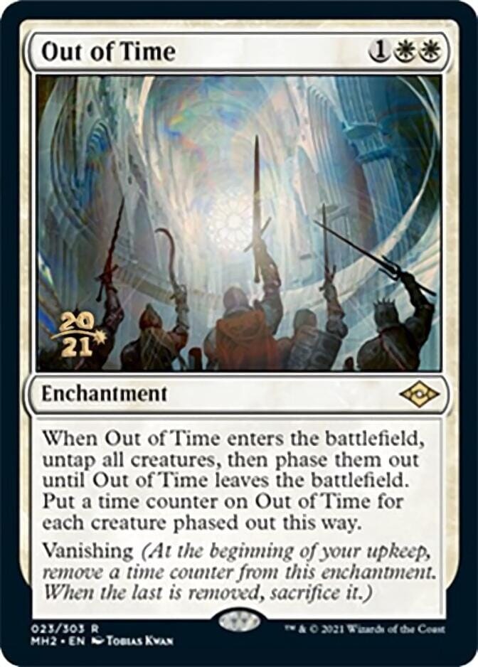 Out of Time [Modern Horizons 2 Prerelease Promos] MTG Single Magic: The Gathering  | Multizone: Comics And Games