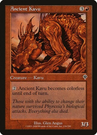 Ancient Kavu [Invasion] MTG Single Magic: The Gathering  | Multizone: Comics And Games