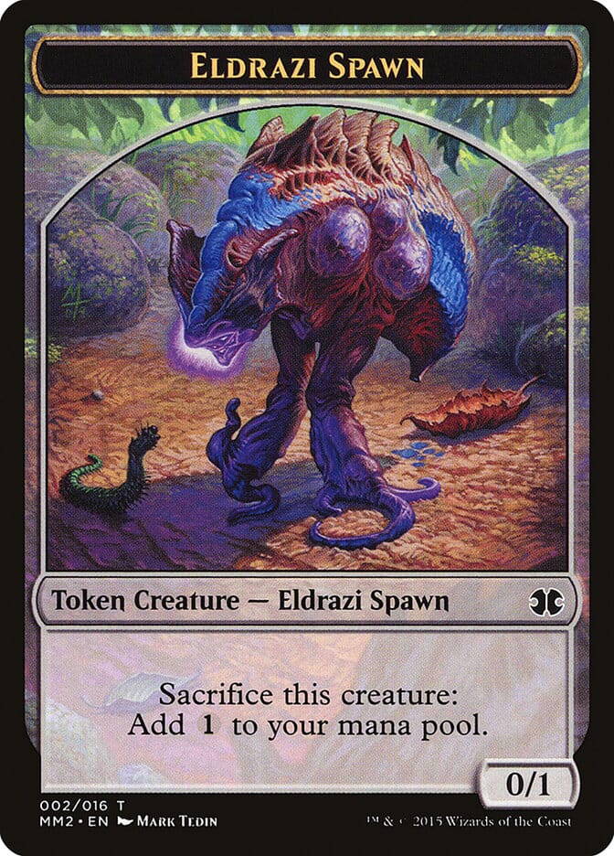 Eldrazi Spawn (002/016) [Modern Masters 2015 Tokens] MTG Single Magic: The Gathering  | Multizone: Comics And Games