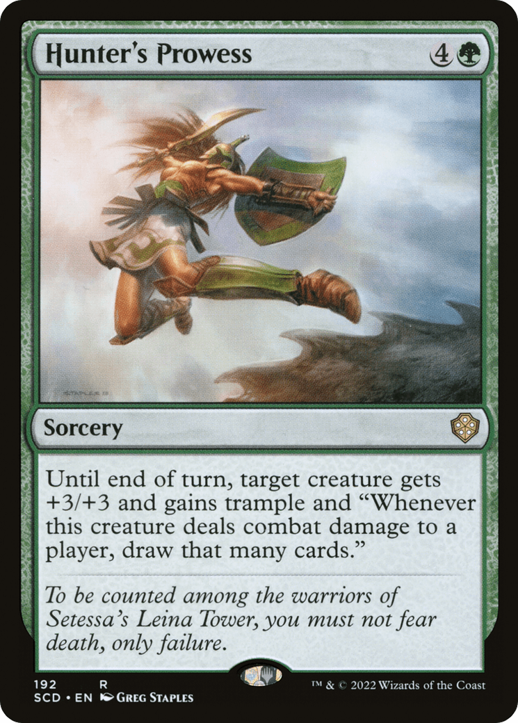 Hunter's Prowess [Starter Commander Decks] MTG Single Magic: The Gathering  | Multizone: Comics And Games
