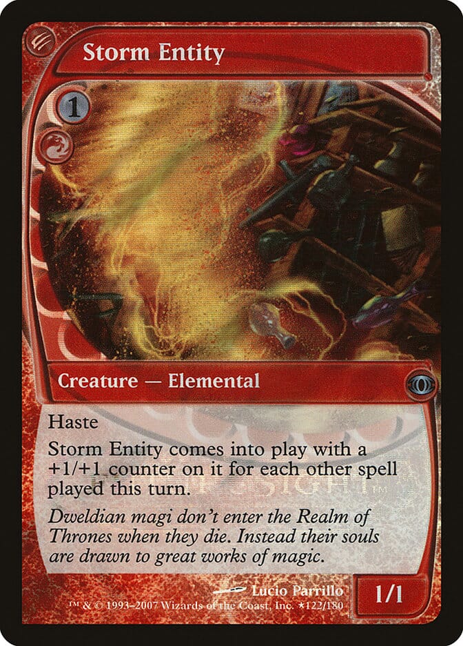 Storm Entity [Future Sight Promos] MTG Single Magic: The Gathering  | Multizone: Comics And Games