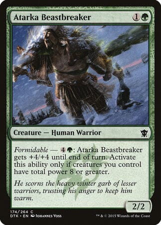 Atarka Beastbreaker [Dragons of Tarkir] MTG Single Magic: The Gathering  | Multizone: Comics And Games