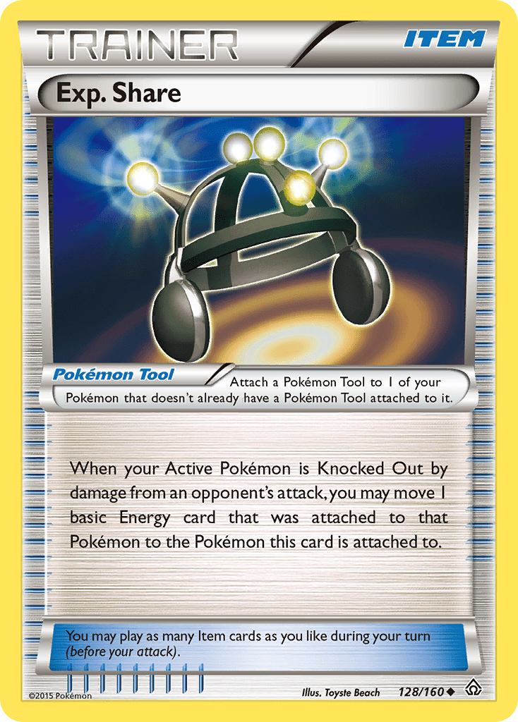 Exp. Share (128/160) [XY: Primal Clash] Pokemon Single Pokémon  | Multizone: Comics And Games
