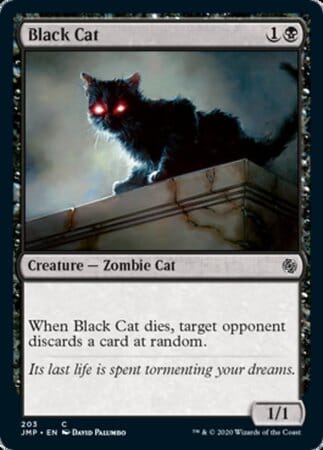 Black Cat [Jumpstart] MTG Single Magic: The Gathering  | Multizone: Comics And Games