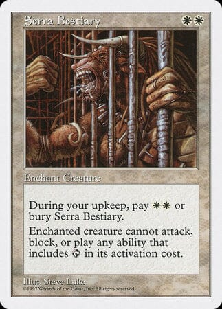 Serra Bestiary [Fifth Edition] MTG Single Magic: The Gathering  | Multizone: Comics And Games
