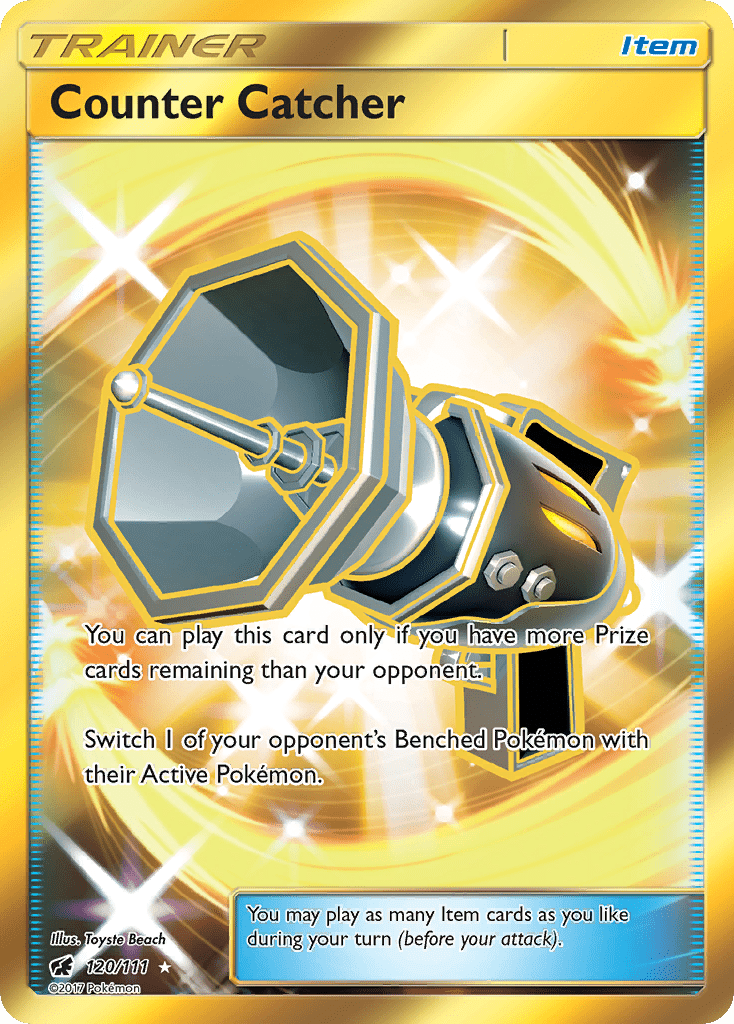 Counter Catcher (120/111) [Sun & Moon: Crimson Invasion] Pokemon Single Pokémon  | Multizone: Comics And Games