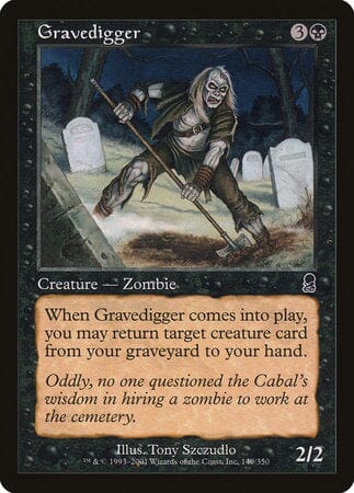 Gravedigger [Odyssey] MTG Single Magic: The Gathering  | Multizone: Comics And Games