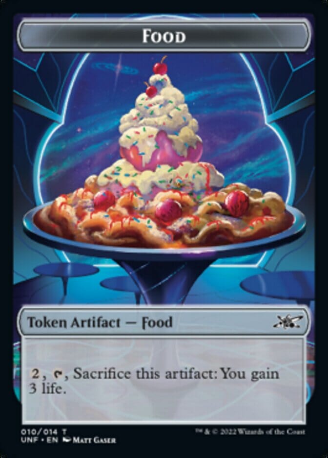 Food (010) Token [Unfinity Tokens] MTG Single Magic: The Gathering  | Multizone: Comics And Games