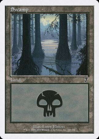 Swamp (348) [Seventh Edition] MTG Single Magic: The Gathering  | Multizone: Comics And Games