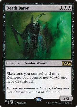 Death Baron [Core Set 2019] MTG Single Magic: The Gathering  | Multizone: Comics And Games