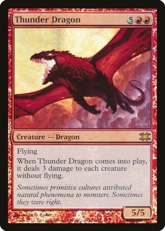 Thunder Dragon [From the Vault: Dragons] MTG Single Magic: The Gathering  | Multizone: Comics And Games