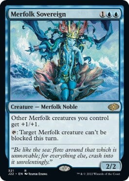 Merfolk Sovereign [Jumpstart 2022] MTG Single Magic: The Gathering  | Multizone: Comics And Games
