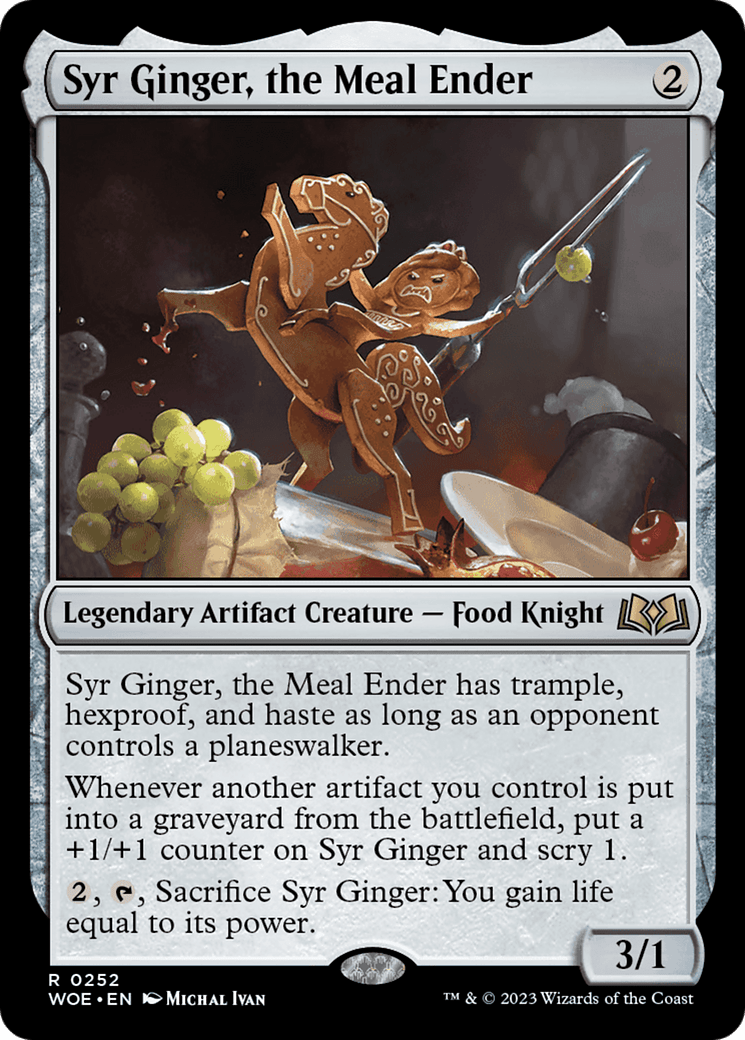 Syr Ginger, the Meal Ender [Wilds of Eldraine] MTG Single Magic: The Gathering  | Multizone: Comics And Games