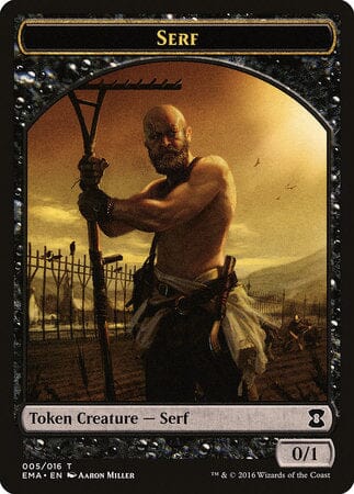 Serf Token [Eternal Masters Tokens] MTG Single Magic: The Gathering  | Multizone: Comics And Games