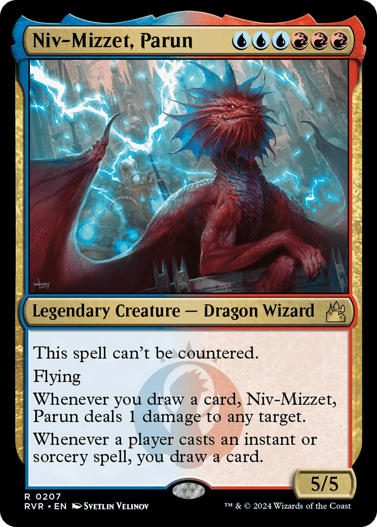Niv-Mizzet, Parun [Ravnica Remastered] MTG Single Magic: The Gathering  | Multizone: Comics And Games