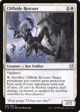 Cliffside Rescuer [Commander 2019] MTG Single Magic: The Gathering  | Multizone: Comics And Games