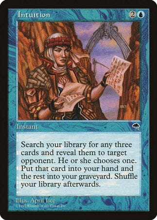 Intuition [Tempest] MTG Single Magic: The Gathering  | Multizone: Comics And Games