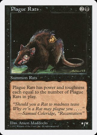 Plague Rats [Fifth Edition] MTG Single Magic: The Gathering  | Multizone: Comics And Games