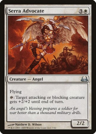 Serra Advocate [Duel Decks: Divine vs. Demonic] MTG Single Magic: The Gathering  | Multizone: Comics And Games