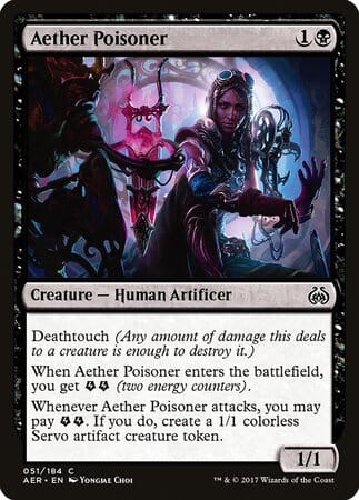 Aether Poisoner [Aether Revolt] MTG Single Magic: The Gathering  | Multizone: Comics And Games