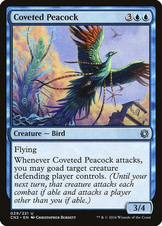 Coveted Peacock [Conspiracy: Take the Crown] MTG Single Magic: The Gathering  | Multizone: Comics And Games