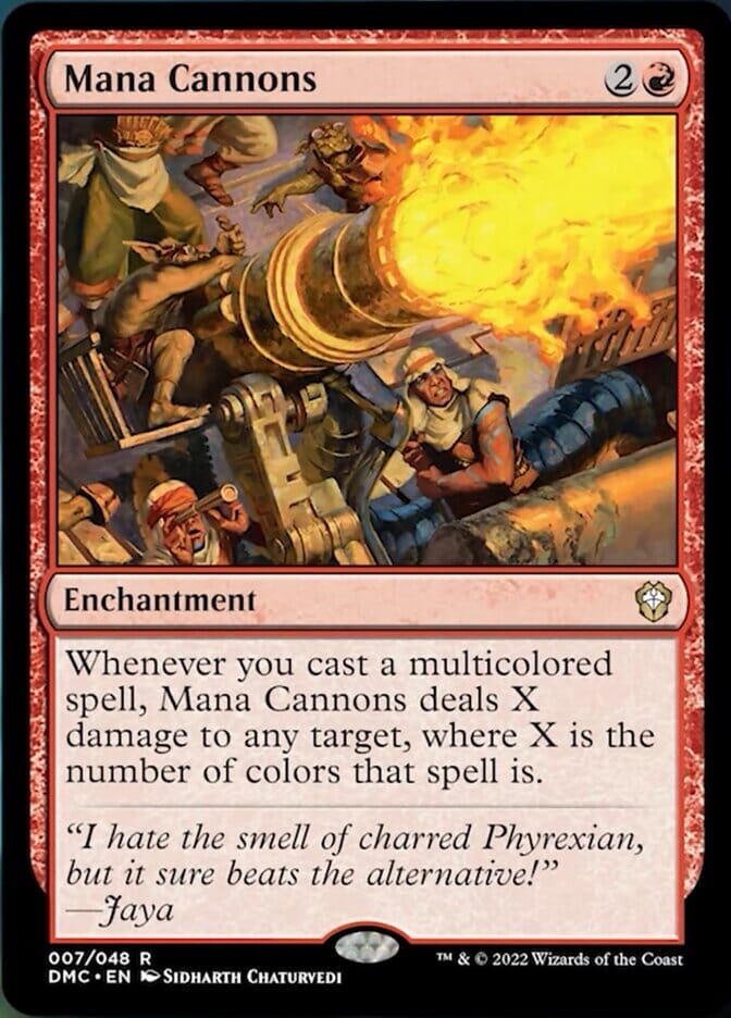 Mana Cannons [Dominaria United Commander] MTG Single Magic: The Gathering  | Multizone: Comics And Games