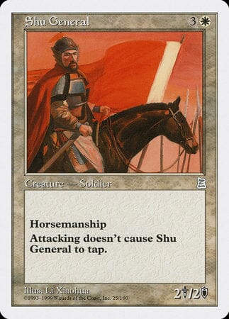 Shu General [Portal Three Kingdoms] MTG Single Magic: The Gathering  | Multizone: Comics And Games