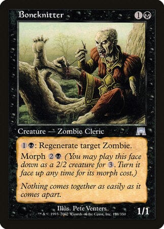 Boneknitter [Onslaught] MTG Single Magic: The Gathering  | Multizone: Comics And Games