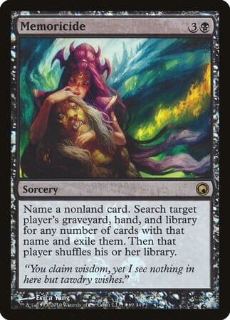 Memoricide [Scars of Mirrodin Promos] MTG Single Magic: The Gathering  | Multizone: Comics And Games